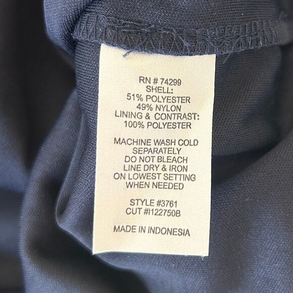 Vintage En focus Studios sheath lace overlay satin 90s Y2K pockets goth grunge 6 - Picture 13 of 14